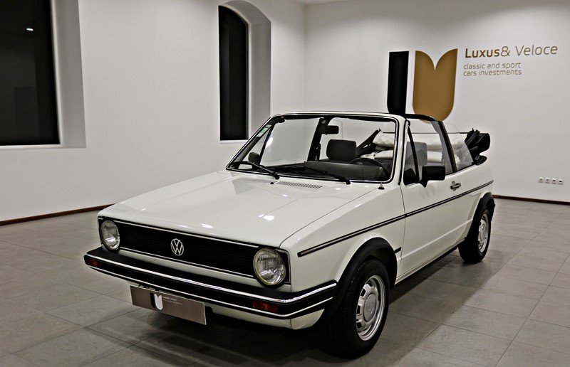 1981 VW Golf Cabriolet GLi  1.6 110HP - 102.300Kms